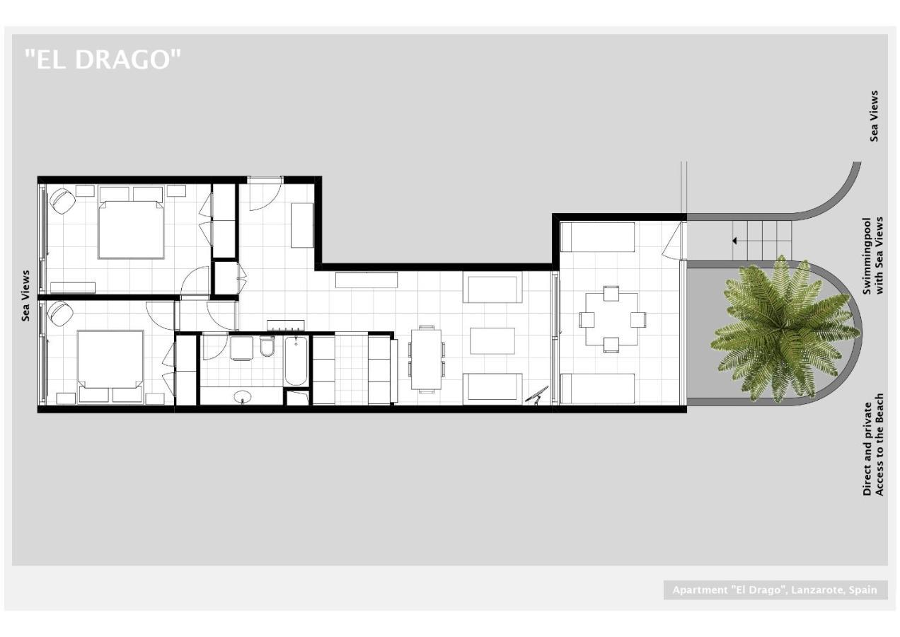 Apartamento EL Drago Costa Teguise Exterior foto